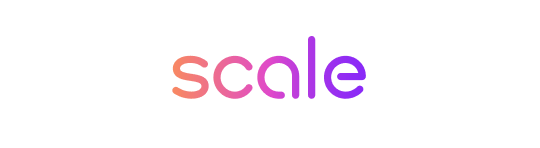 Scale logo ribbon